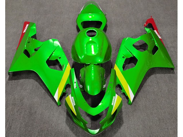 Vert Brillant 04-05 Suzuki GSXR 600-750 Carénage Vert Brillant 04-05 Suzuki GSXR 600-750 Carénage