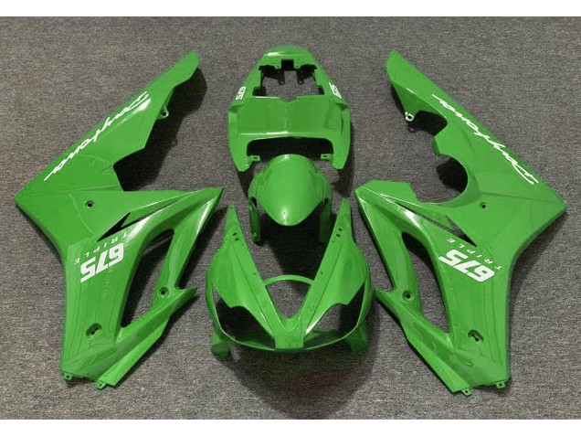 Vert Brillant 06-08 Triumph Daytona 675 Carénage Vert Brillant 06-08 Triumph Daytona 675 Carénage