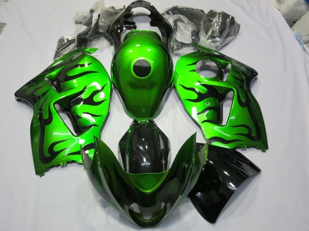 Vert Brillant 97-07 Suzuki GSXR 1300 Carénage Vert Brillant 97-07 Suzuki GSXR 1300 Carénage