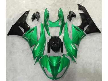 Vert Brillant Brillant 09-12 Kawasaki ZX6R Carénage