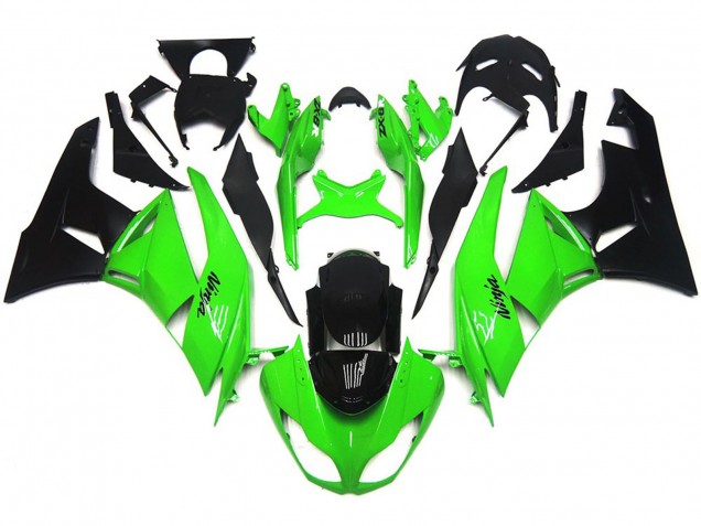 Vert Brillant Intense 09-12 Kawasaki ZX6R Carénage Vert Brillant Intense 09-12 Kawasaki ZX6R Carénage