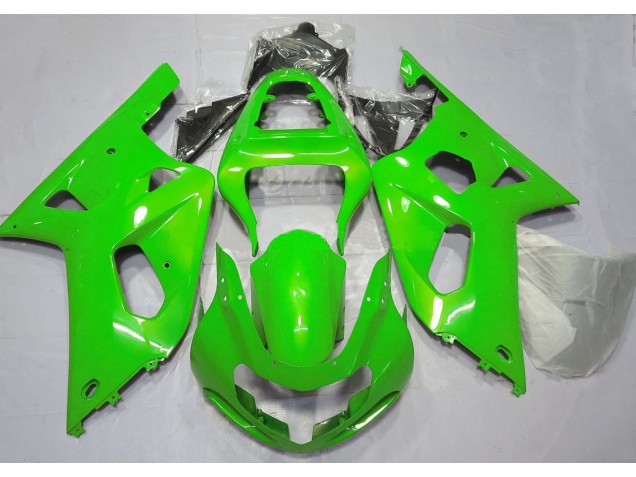 Vert Clair 01-03 Suzuki GSXR 600-750 Carénage Vert Clair 01-03 Suzuki GSXR 600-750 Carénage