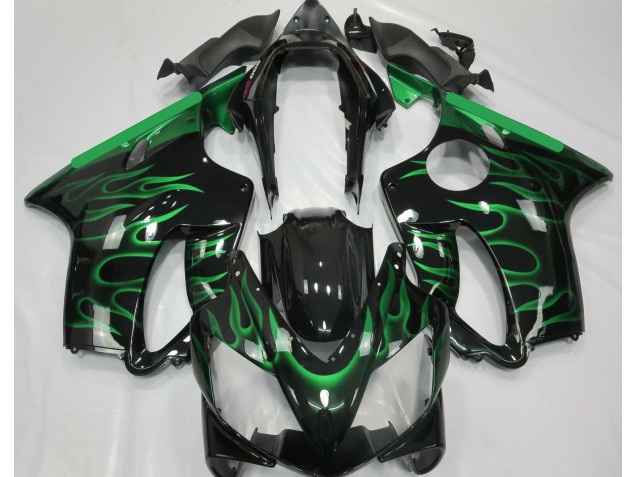 Vert Clair Flamme 04-07 Honda CBR600 F4i Carénage Vert Clair Flamme 04-07 Honda CBR600 F4i Carénage