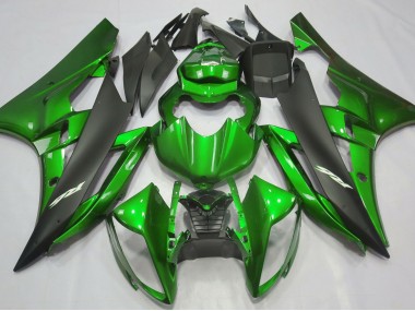 Vert Métallisé & Noir 06-07 Yamaha R6 Carénage