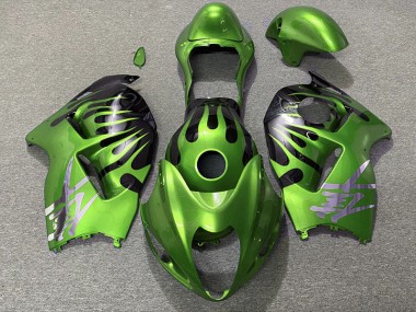 Vert & Noir 97-07 Suzuki GSXR 1300 Carénage