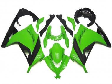 Vert & Noir Brillant 13-18 Kawasaki Ninja 300 Carénage