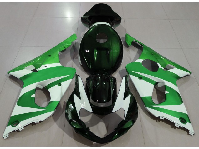 Vert Profond 00-02 Suzuki GSXR 1000 Carénage Vert Profond 00-02 Suzuki GSXR 1000 Carénage