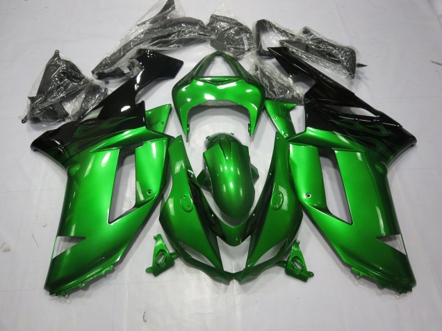 Vert Spécial 07-08 Kawasaki ZX6R Carénage Vert Spécial 07-08 Kawasaki ZX6R Carénage
