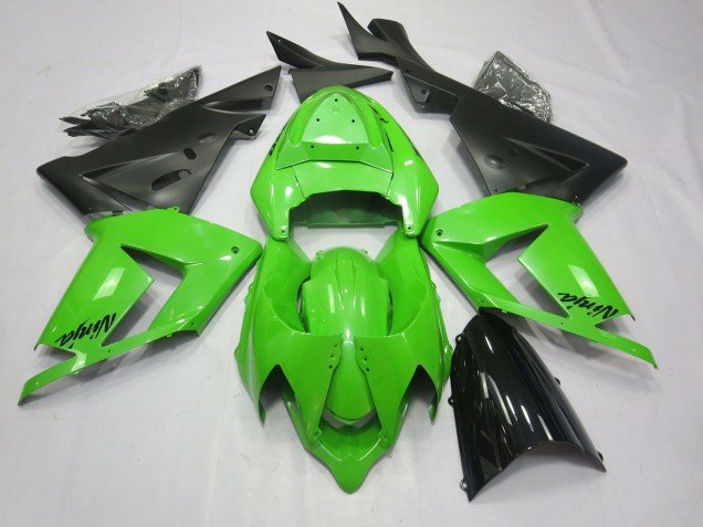 Vert Total 04-05 Kawasaki ZX10R Carénage Vert Total 04-05 Kawasaki ZX10R Carénage