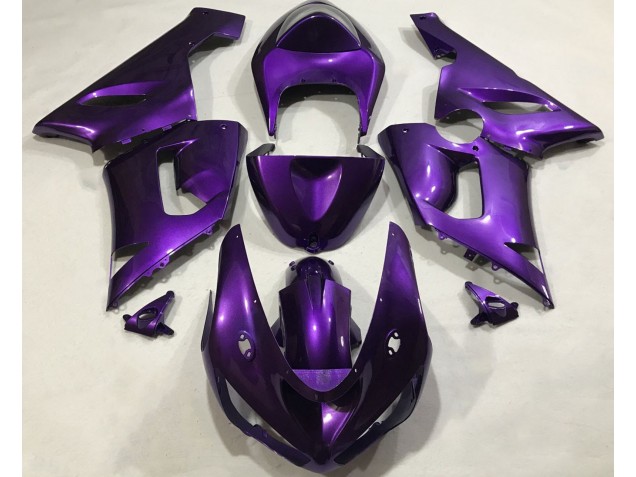 Violet 05-06 Kawasaki ZX6R Carénage Violet 05-06 Kawasaki ZX6R Carénage