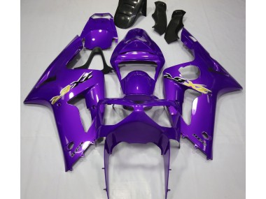 Violet Brillant 03-04 Kawasaki ZX6R Carénage