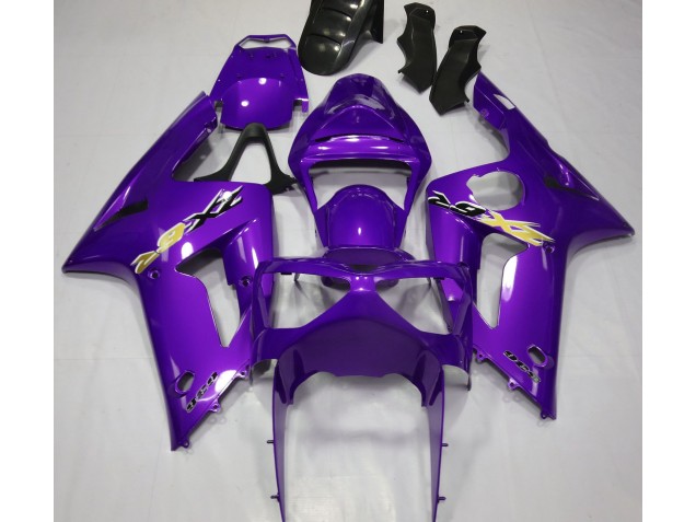 Violet Brillant 03-04 Kawasaki ZX6R Carénage Violet Brillant 03-04 Kawasaki ZX6R Carénage