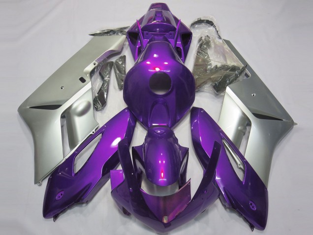 Violet Brillant & Argent 04-05 Honda CBR1000RR Carénage Violet Brillant & Argent 04-05 Honda CBR1000RR Carénage