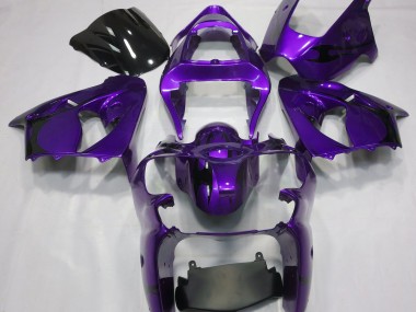 Violet Métallisé 00-02 Kawasaki ZX6R Carénage