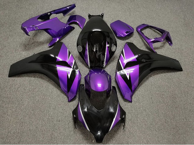 Violet & Noir 08-11 Honda CBR1000RR Carénage Violet & Noir 08-11 Honda CBR1000RR Carénage