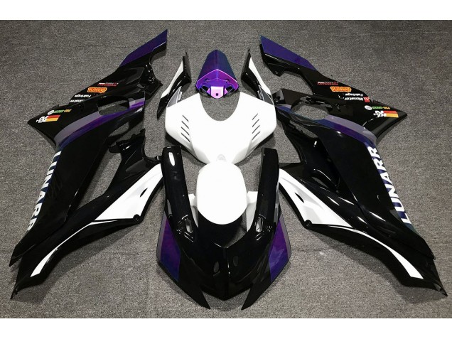Violet Personnalisé 17-21 Yamaha R6 Carénage Violet Personnalisé 17-21 Yamaha R6 Carénage