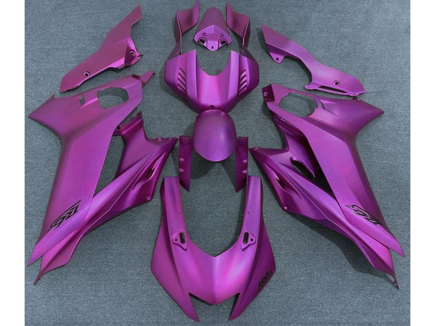 Violet Vif Mat 17-21 Yamaha R6 Carénage Violet Vif Mat 17-21 Yamaha R6 Carénage