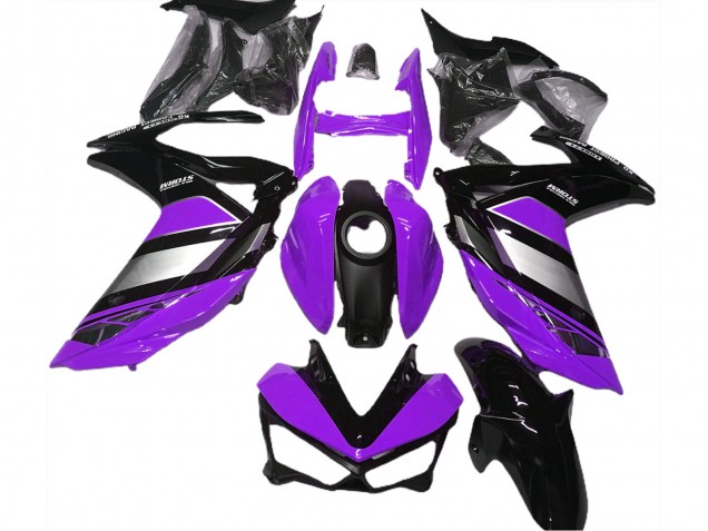 Violet Yamalube 15-18 Yamaha R3 Carénage Violet Yamalube 15-18 Yamaha R3 Carénage