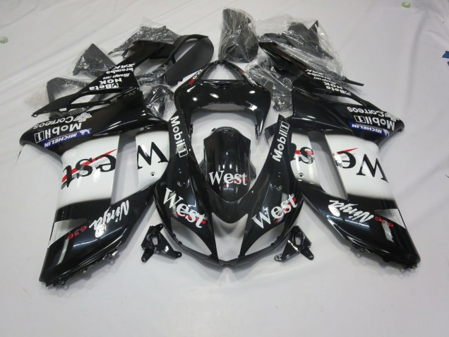 West 07-08 Kawasaki ZX6R Carénage West 07-08 Kawasaki ZX6R Carénage