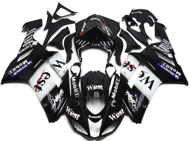West Nappe Brillante 07-08 Kawasaki ZX6R Carénage