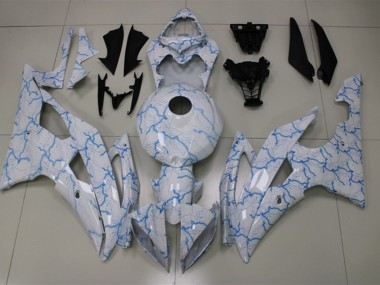 Éclairage Bleu Clair 08-16 Yamaha R6 Carénage