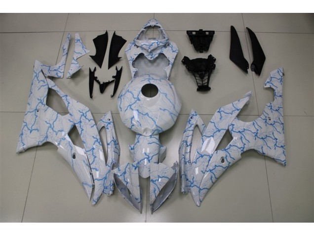 Éclairage Bleu Clair 08-16 Yamaha R6 Carénage Éclairage Bleu Clair 08-16 Yamaha R6 Carénage