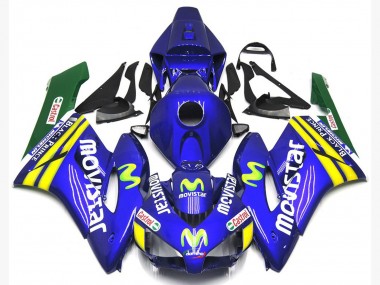 Étoile De Cinéma Verte 04-05 Honda CBR1000RR Carénage